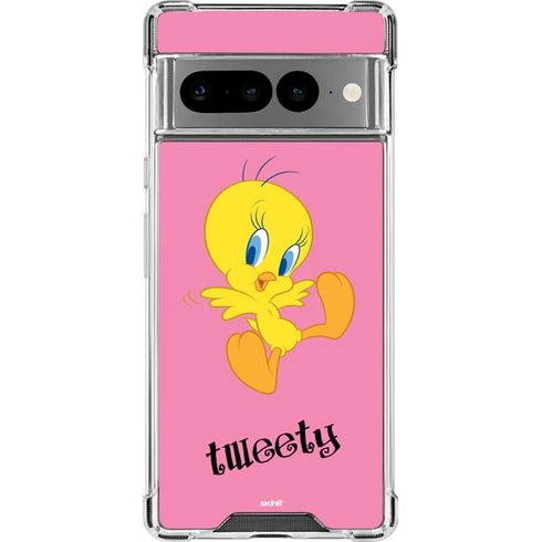 Looney Tunes Tweety Pinky Google Pixel 7 Pro Clear Case